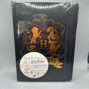 Target Bullseye Playground Harry Potter Hogworts Hard Cover Journal Houses NEW